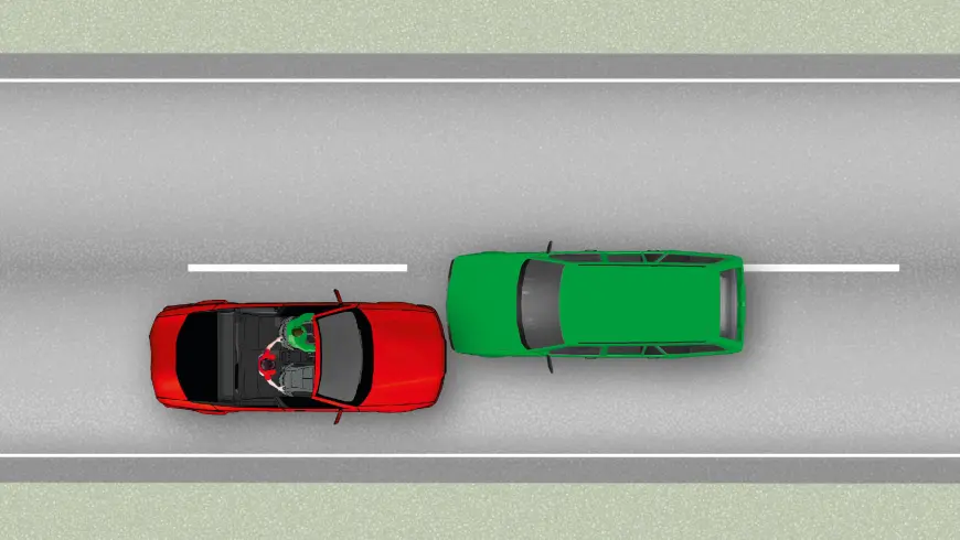Exemples d'accident - Croquis de la situation de collision