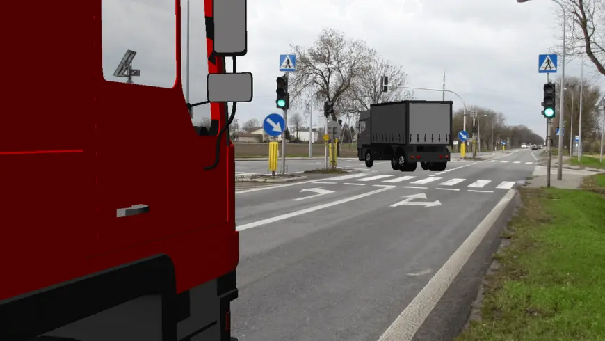 Exemples d'accident - Reconstitution des circonstances de l‘accident sur le lieu où ce dernier s‘est produit