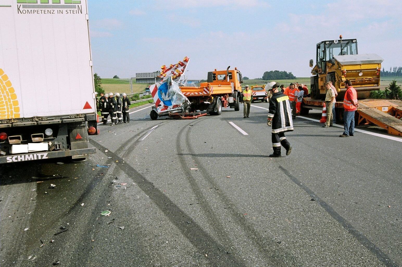 Lieu de l’accident