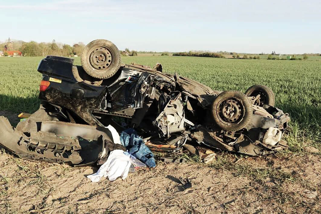Position finale de la voiture