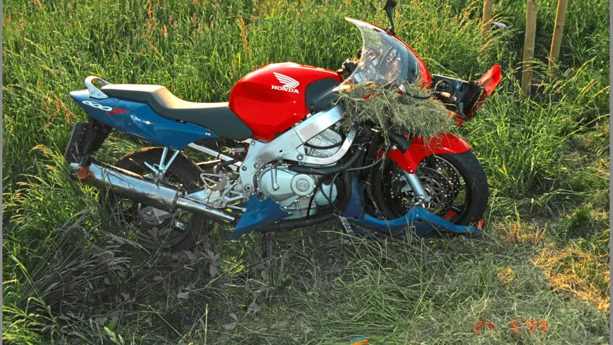 Posizione finale della motocicletta