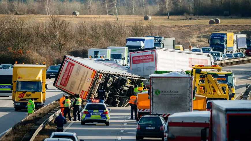 DEKRA accidents avec des camions