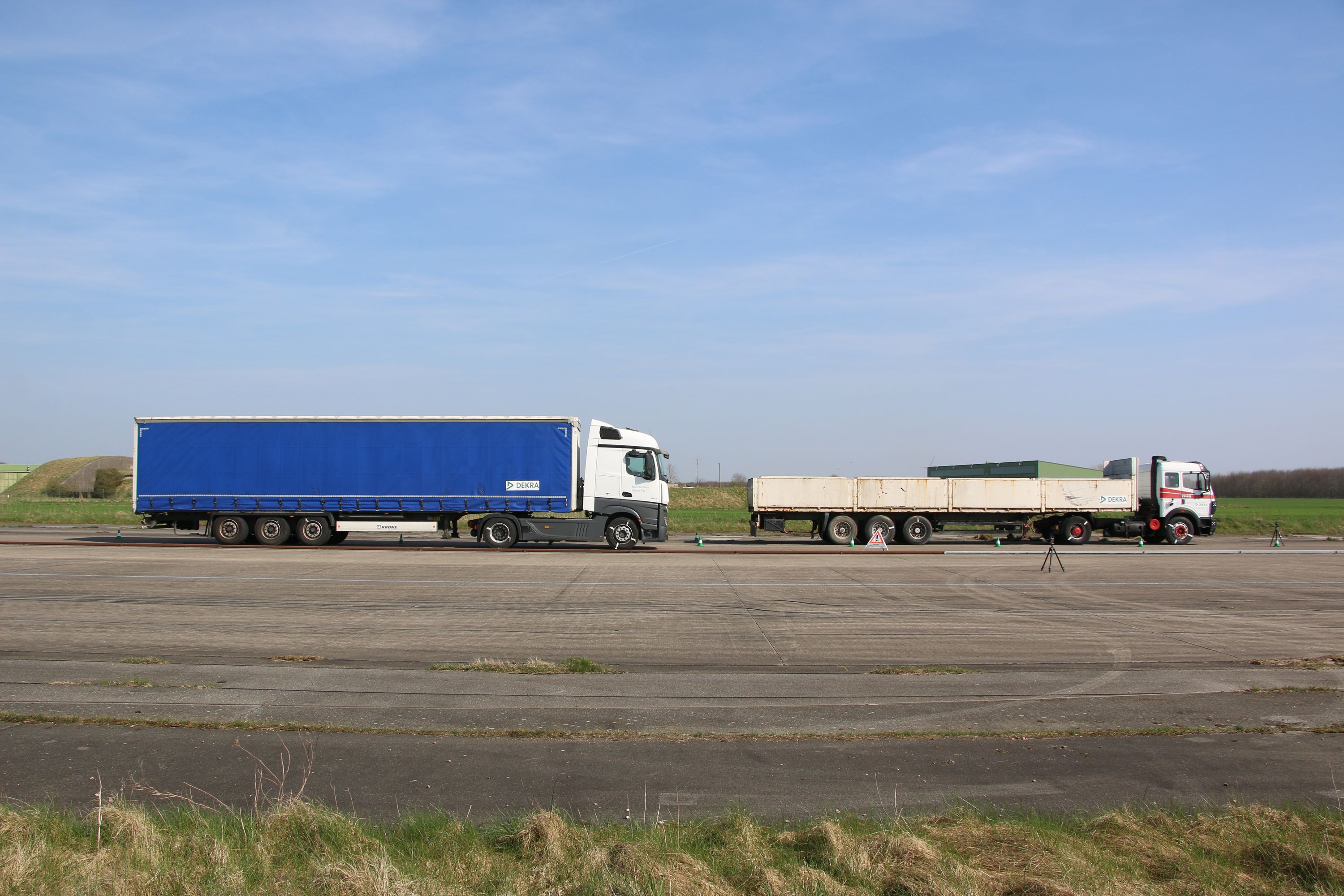 LKW auf Teststrecke