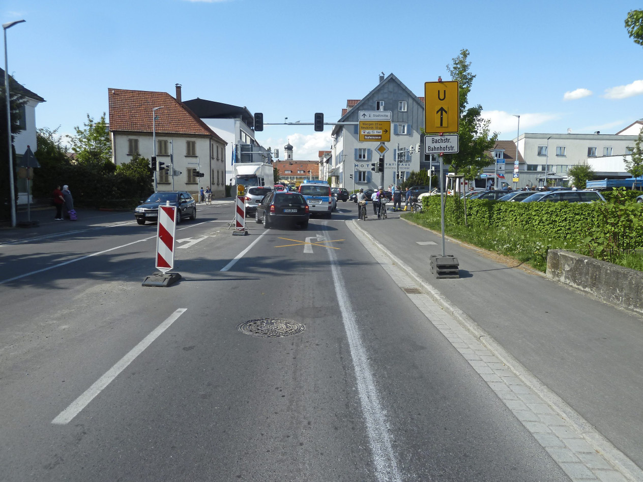 Punto de peligro Cruce