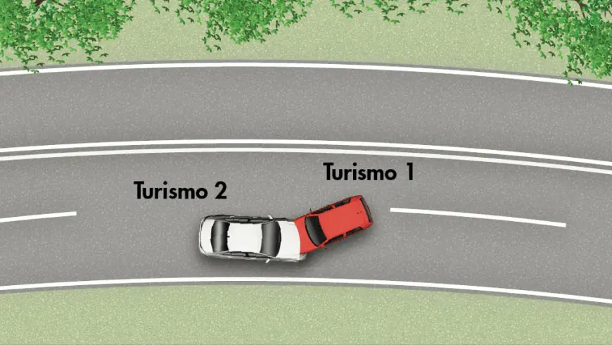 INVASIÓN DEL CARRIL CONTRARIO