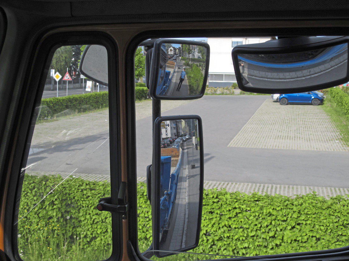 Visibilité depuis la cabine du conducteur