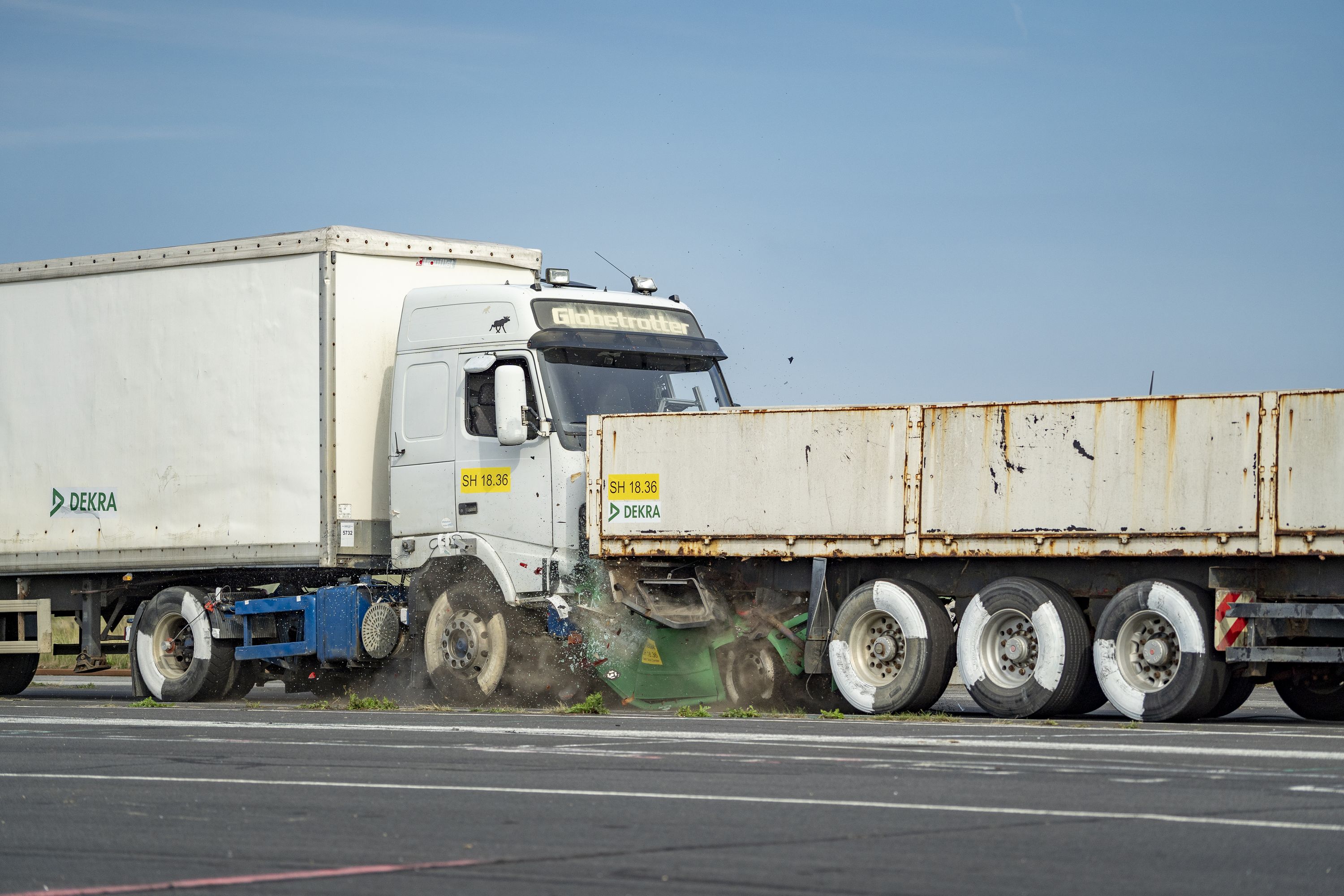 LKW Crash