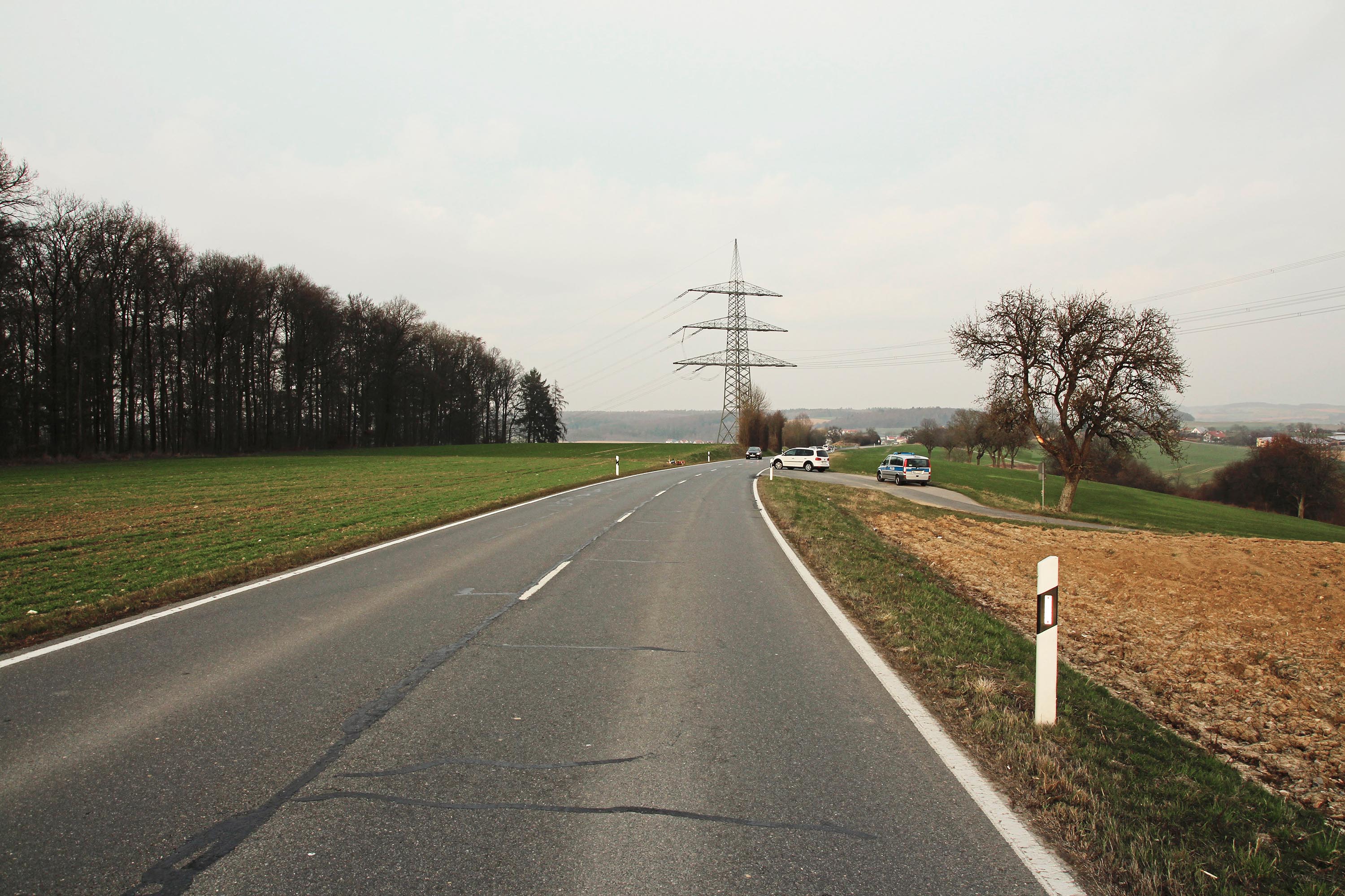 Vue du motocycliste