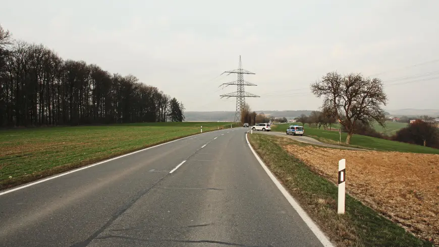 Vue du motocycliste
