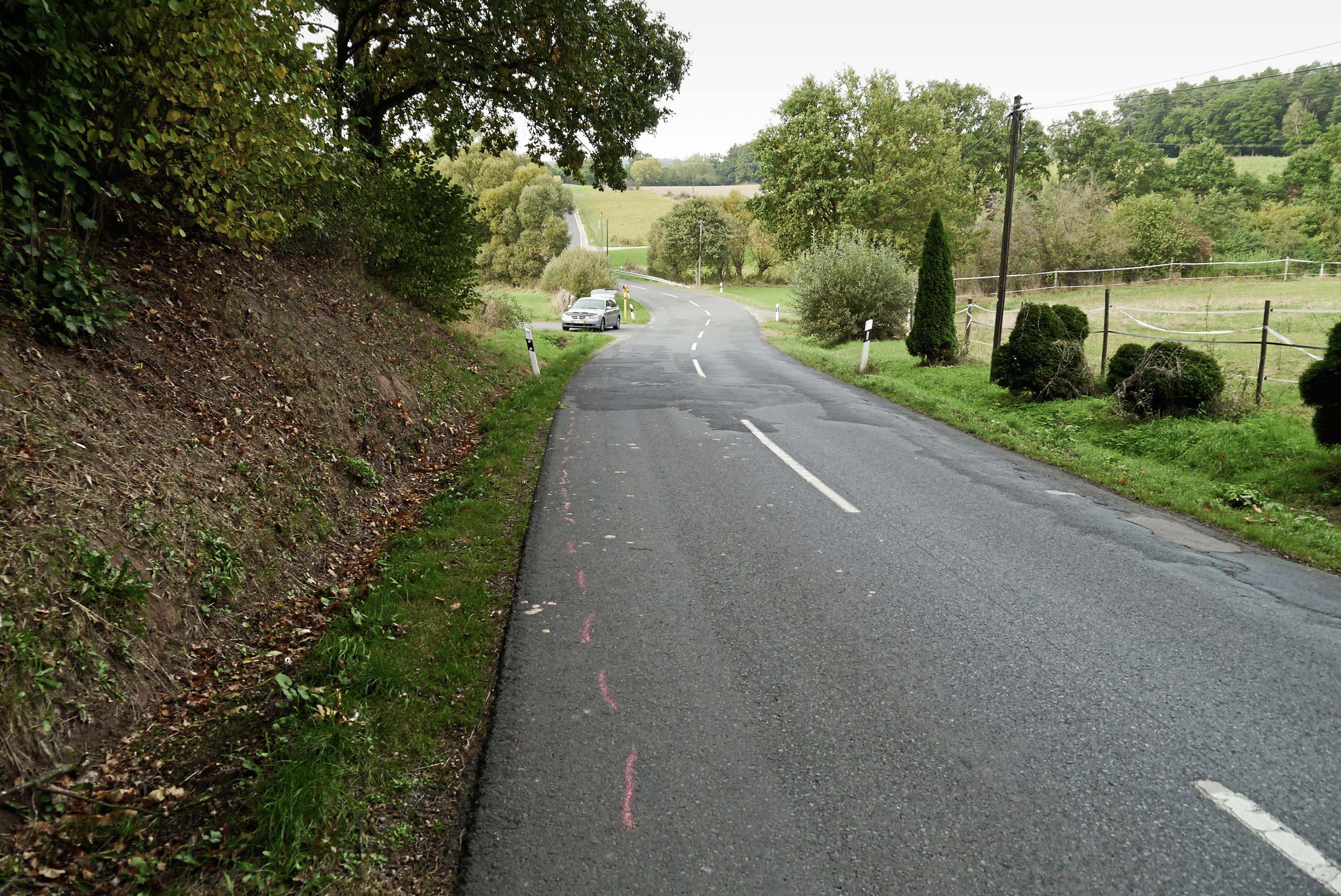 Tracé du virage