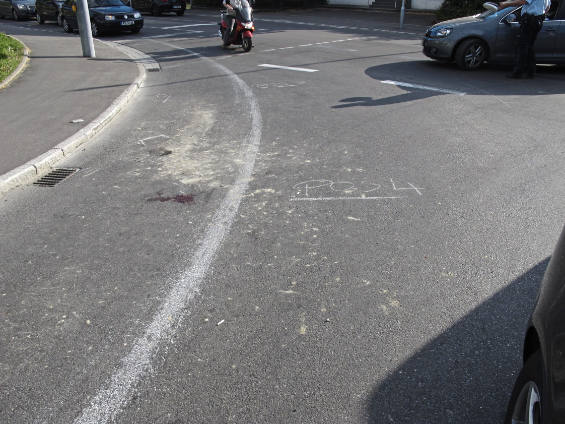 Scene of the accident