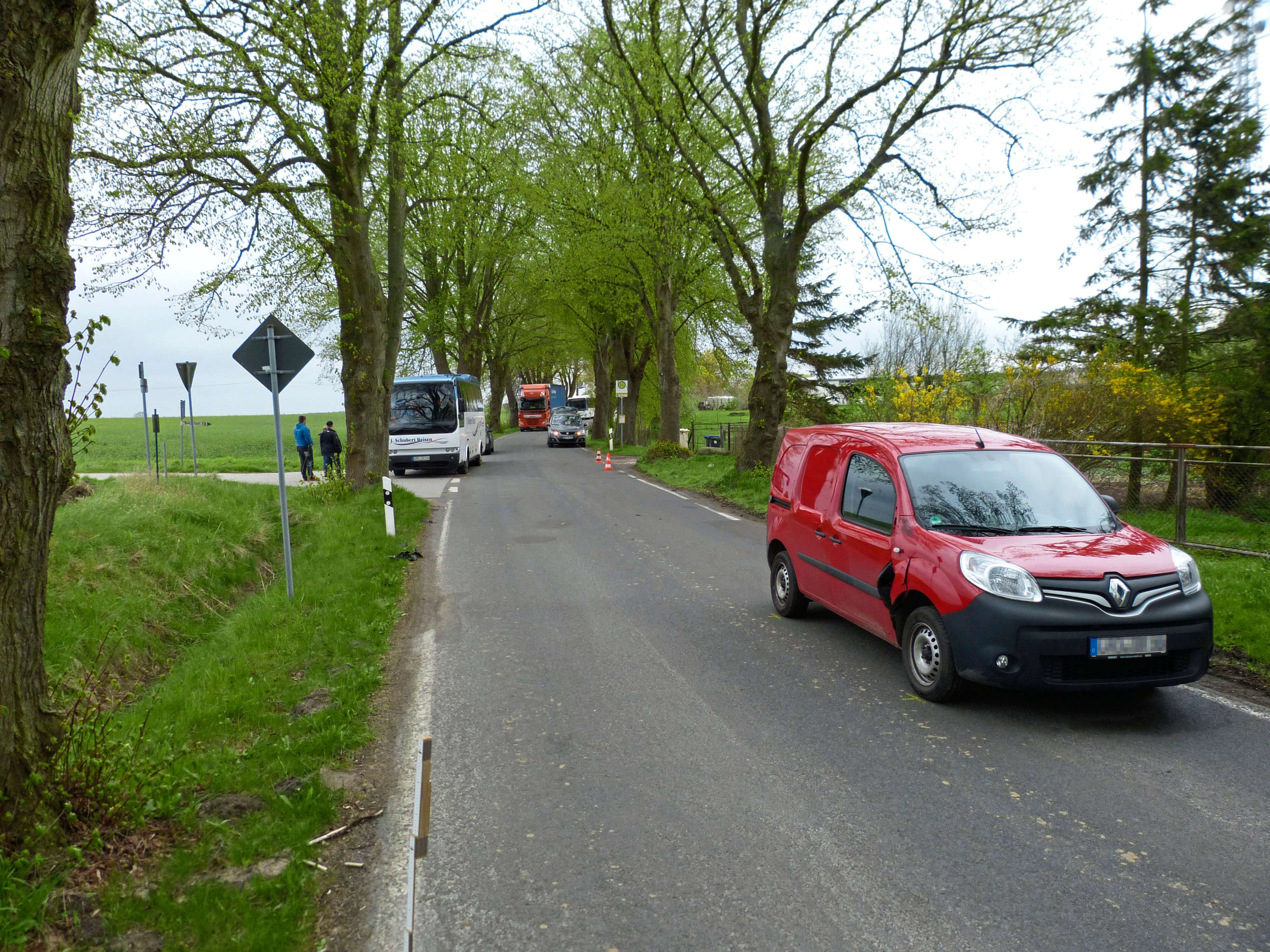 Scene of the accident
