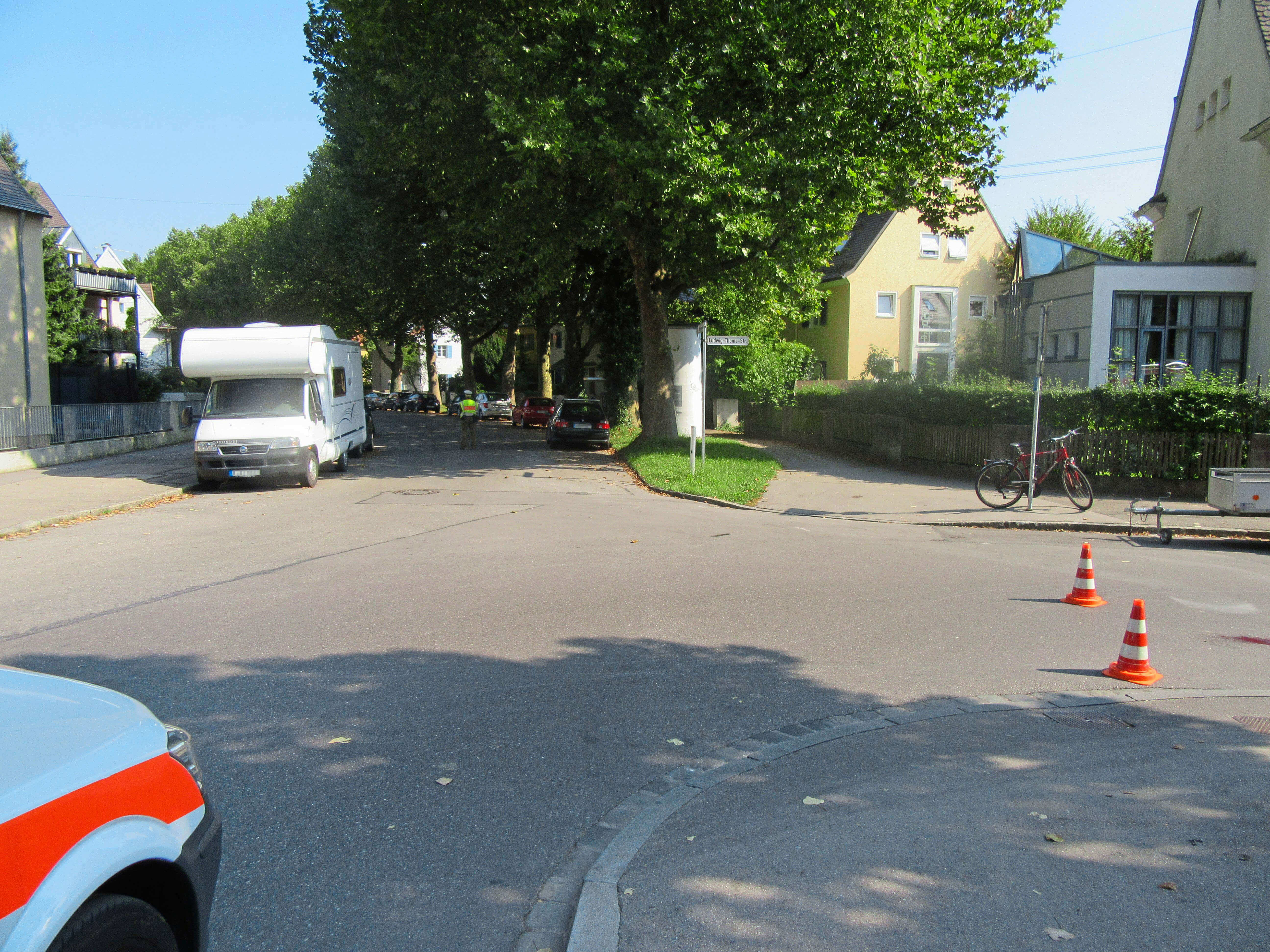 Scene of the accident