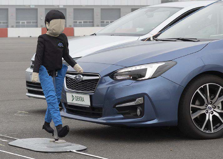 DEKRA Crashtest automated emergency brake assistance systems