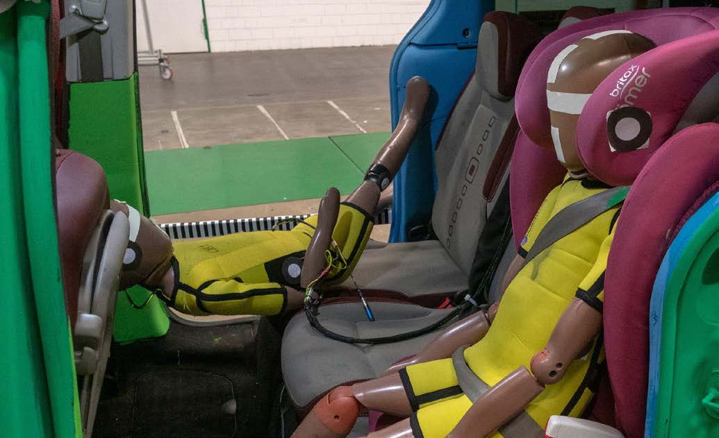 DEKRA Crashtest seat belt