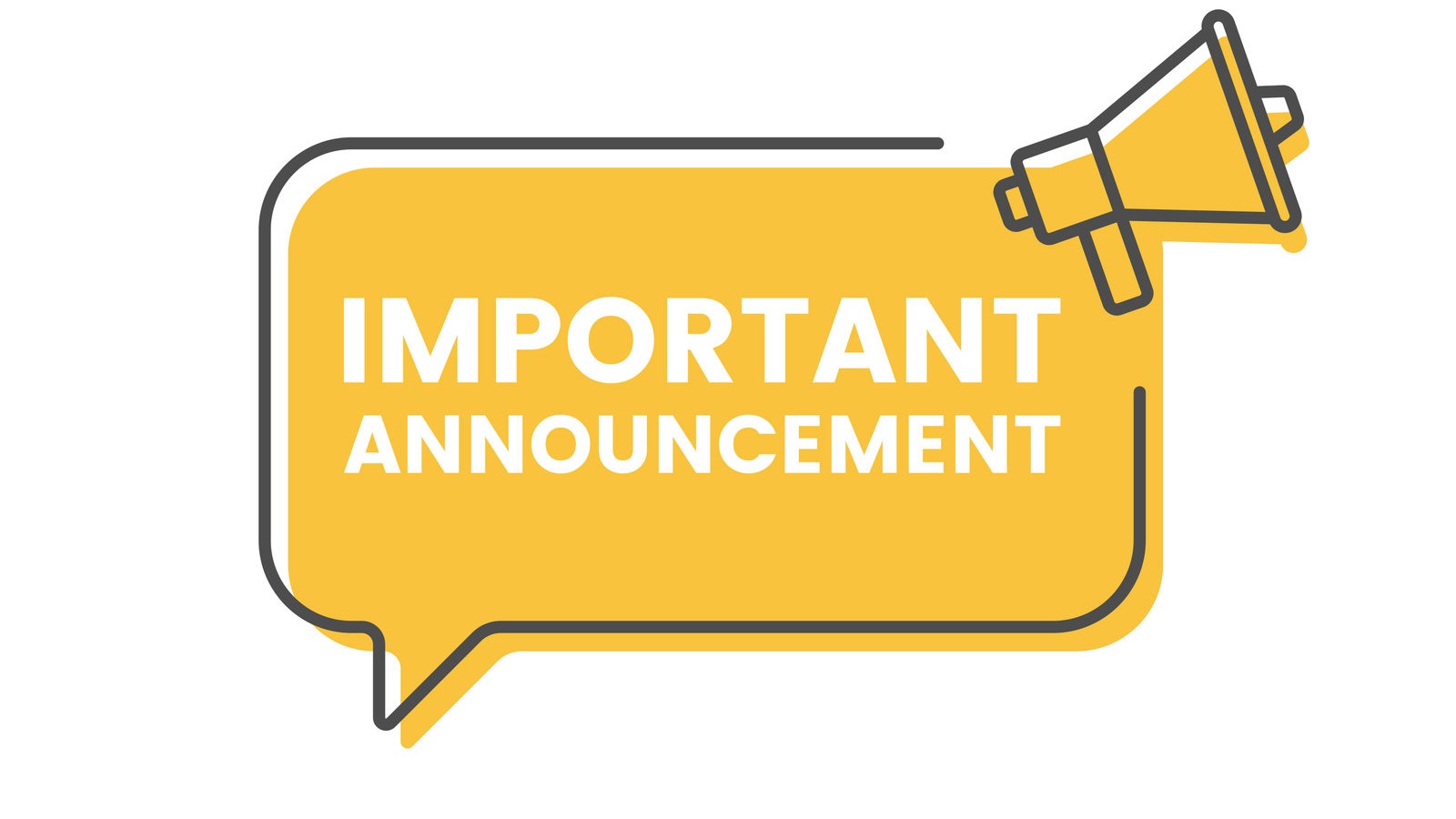 Official Announcement