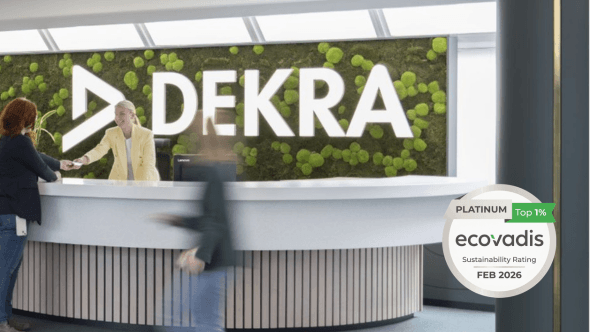A DEKRA kiemelkedő eredményt ért el a fenntarthatóság terén A DEKRA kiemelkedő eredményt ért el a fenntarthatóság terén