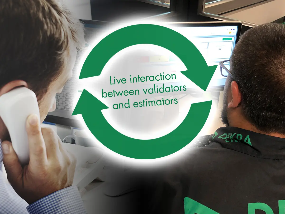 iQC offers live interactions between validators, technicians, and estimators