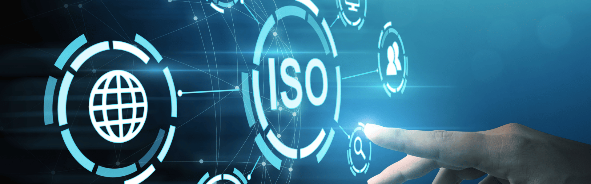 ISO-standardikaavio heijastettu ruudulle 