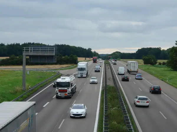 Autobahn Lkw