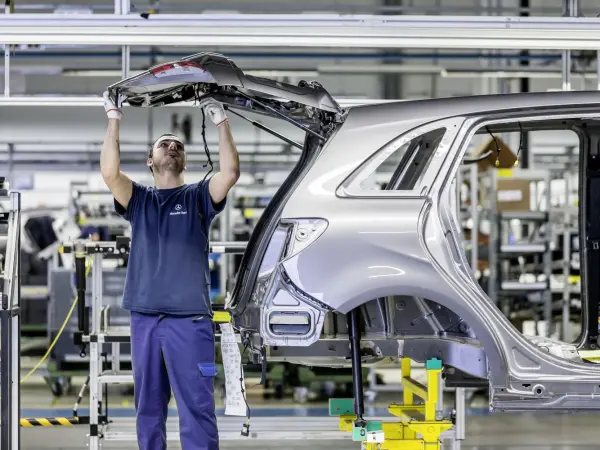 autoproduktion, daimler autoproduktion, daimler