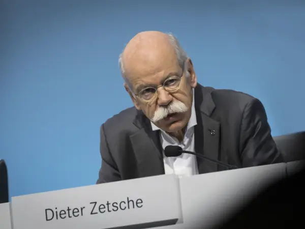 Dieter Zetsche, Daimler-Vorstand