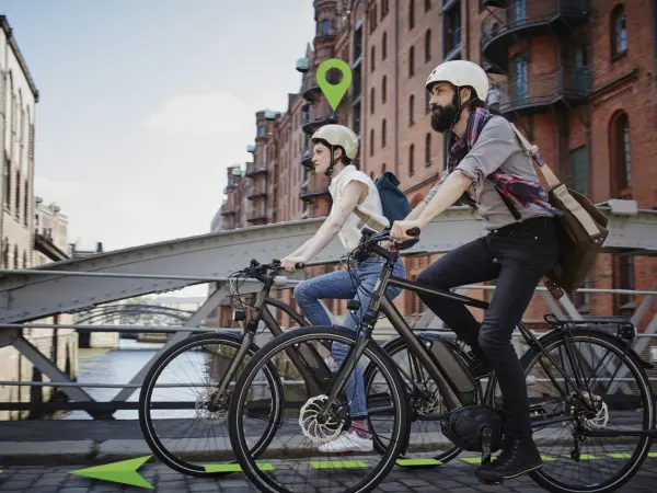 Fahrrad, Stadt Fahrrad, Stadt