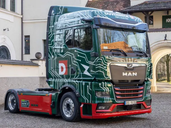 E-Lkw Duvenbeck - MAN