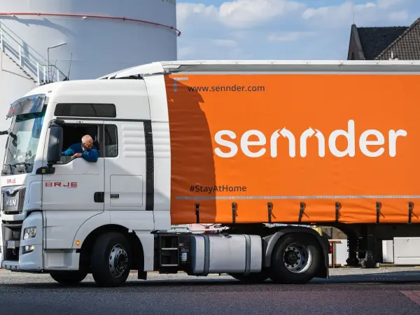 Sennder, Lkw Sennder, Lkw