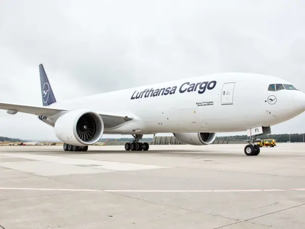 Lufthansa Cargo-Frachter