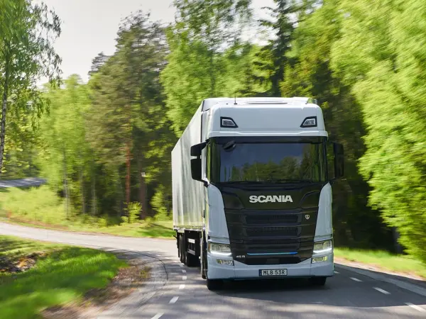 E-Lkw Scania E-Lkw Scania