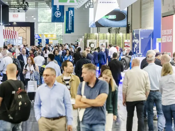 Die Messe The Tire Cologne zog auch in diesem Jahr viele Besucherinnen und Besucher an. Foto: Koelnmesse GmbH – Thomas Klerx The Tire Cologne 2024