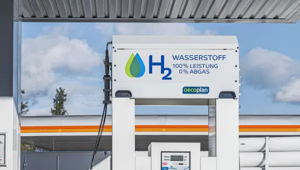 Wasserstoff, Tankstelle