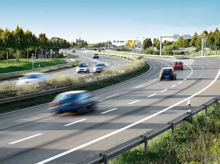 Autos auf der Straße