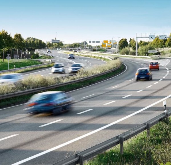 Autos auf der Straße