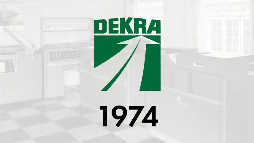 DEKRAs logo 1974