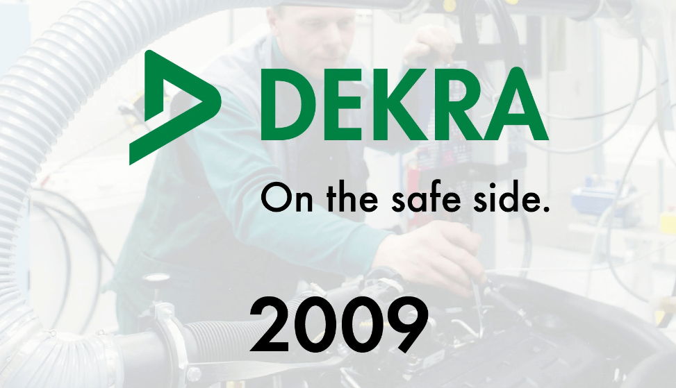 DEKRAs logo 2009