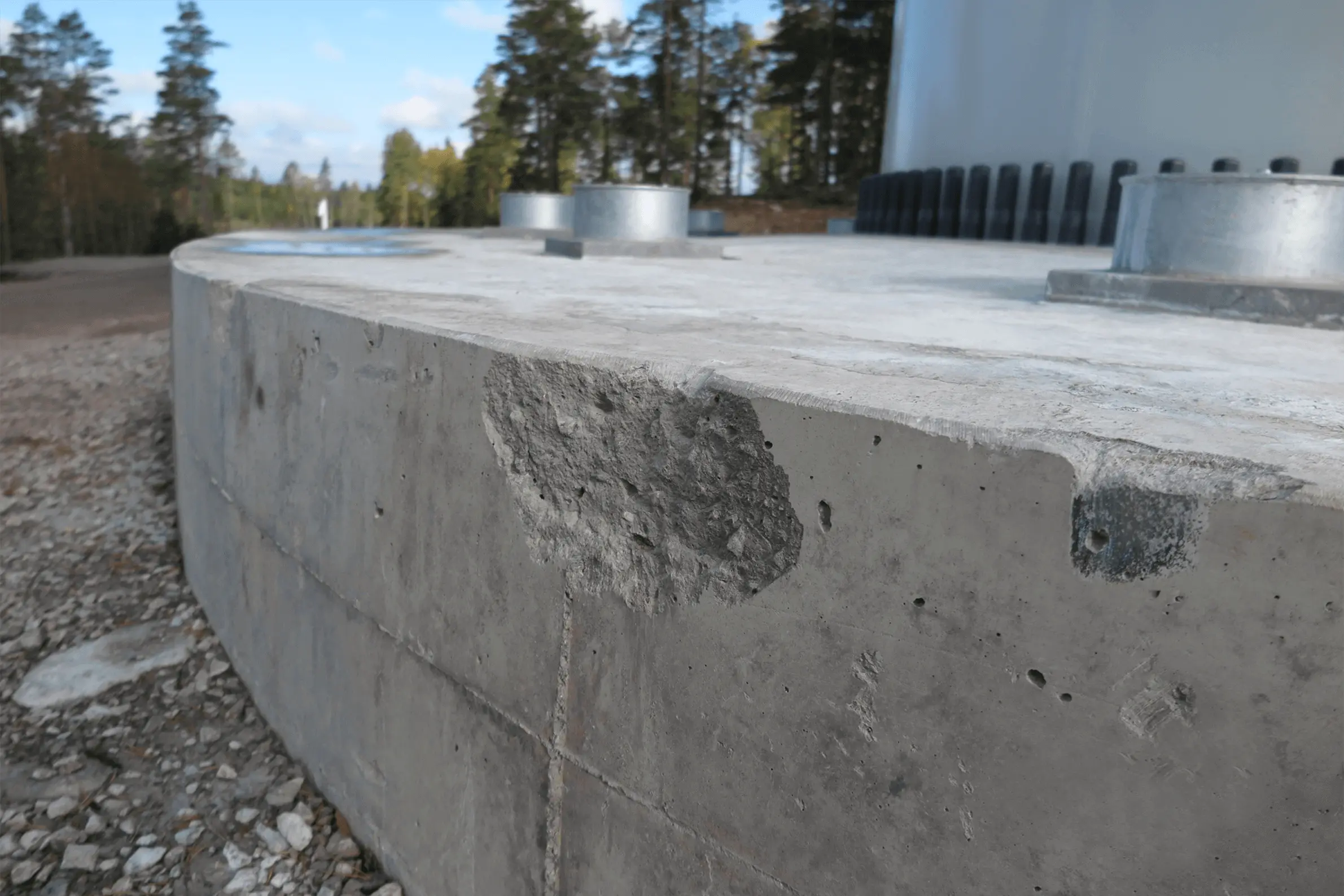 Inspection of Wind Turbine Foundations