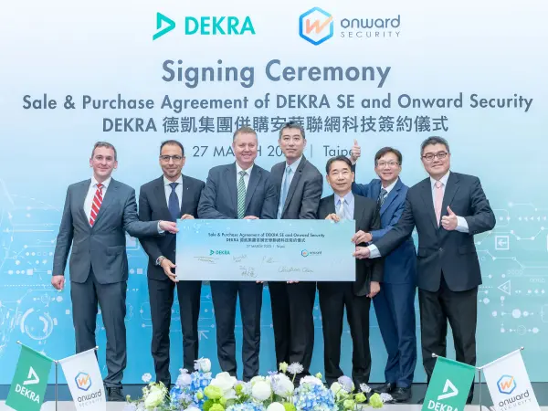 DEKRA德凱集團併購安華聯網鞏固亞太市場 強化全方位資安業務