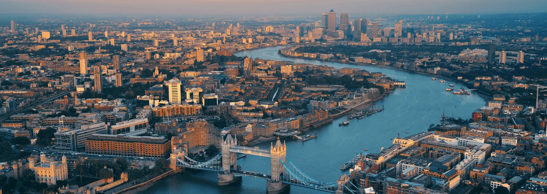 London aerial view