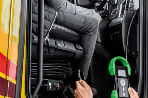 Man conduct in-life vehicle inspections Man conduct in-life vehicle inspections