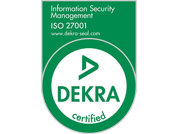 ISO 27001 DEKRA Seal