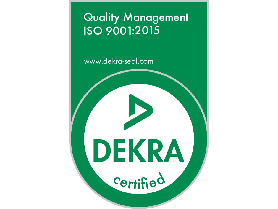 ISO 9001:2015 DEKRA Seal