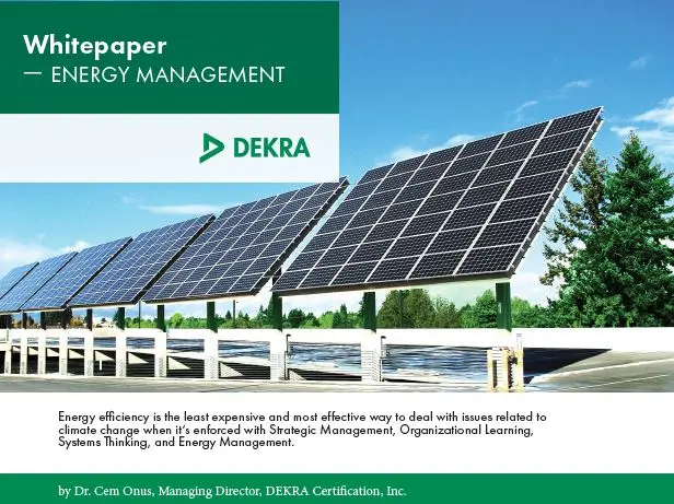Energy Management White Paper