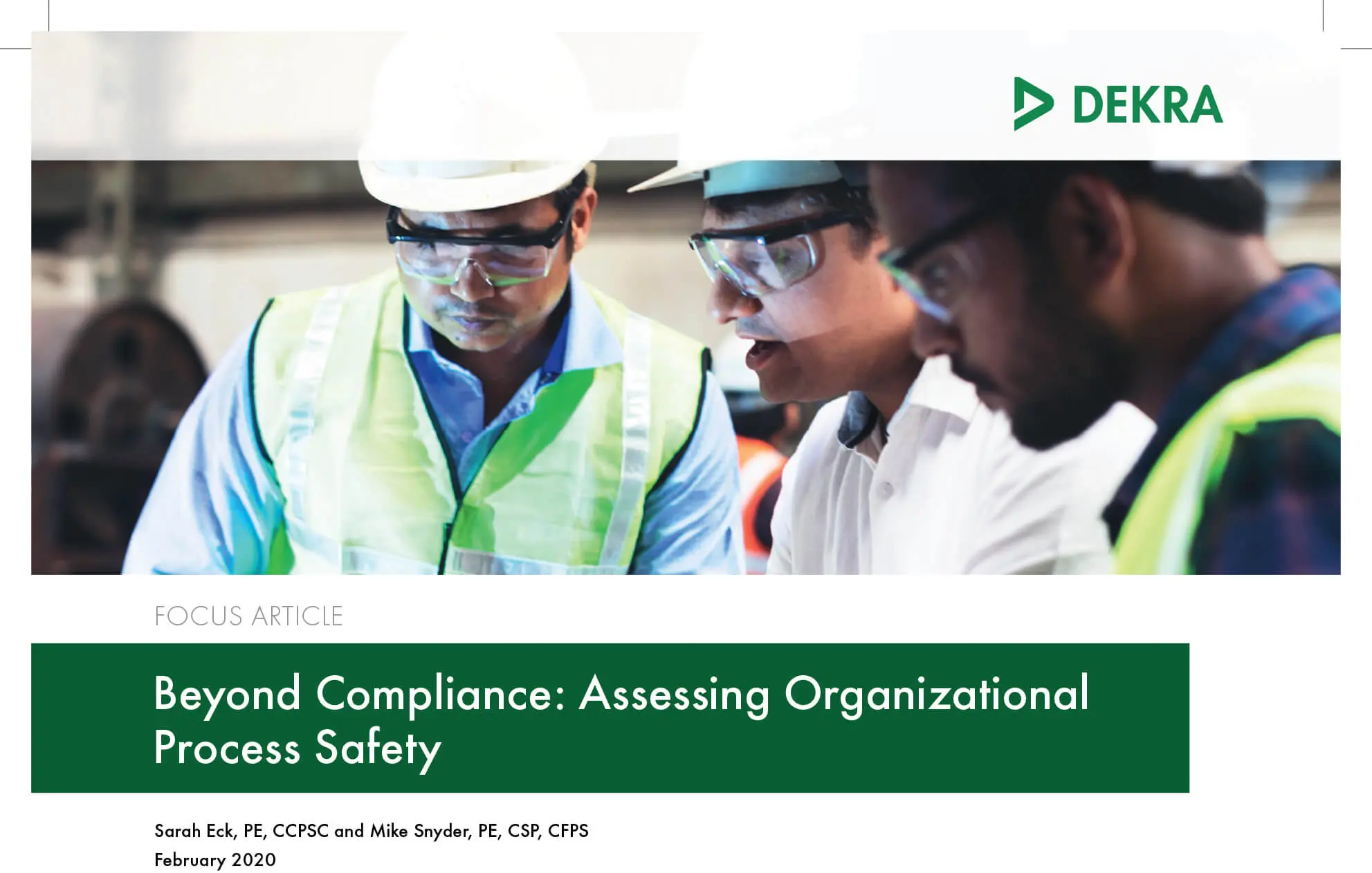 Organizational Process Safety