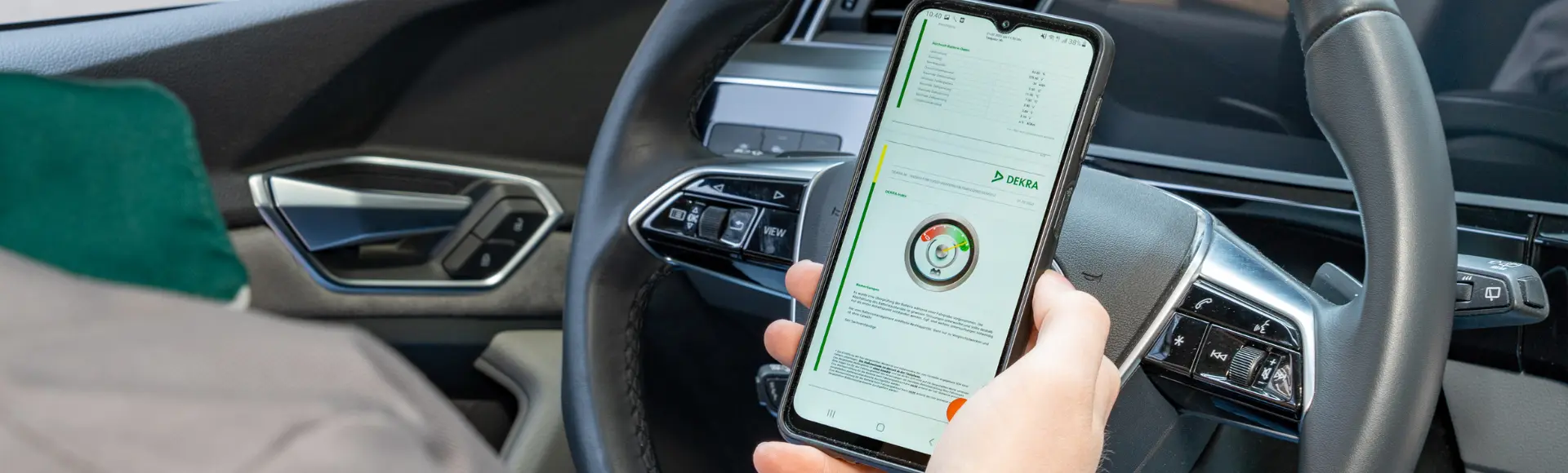 Teste de bateria para veículos eletrificados