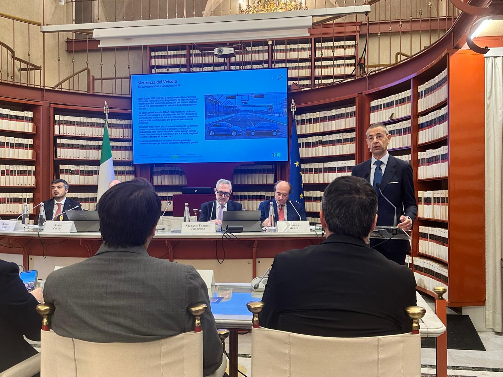 Toni Purcaro Presentazione Road Safety Report 2025