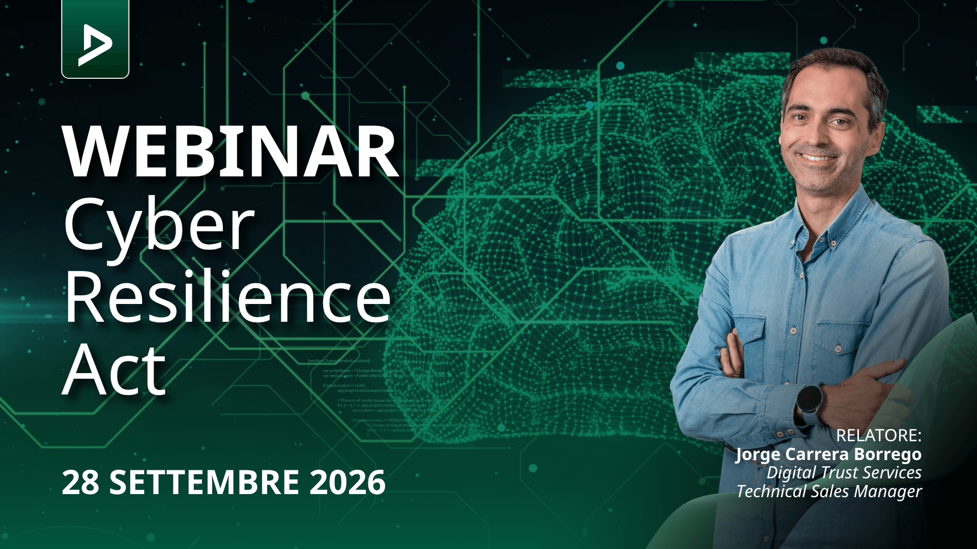 Webinar gratuito in italiano sul Cyber Resilience Ac Webinar gratuito in italiano sul Cyber Resilience Ac