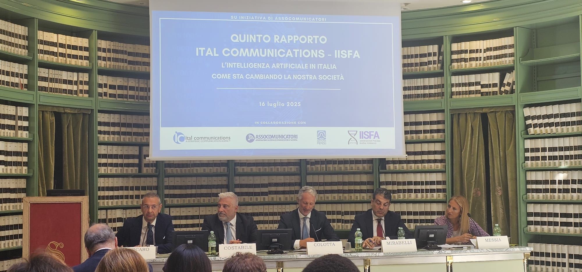 Quinto Rapporto Ital Communications-IISFA su Ai