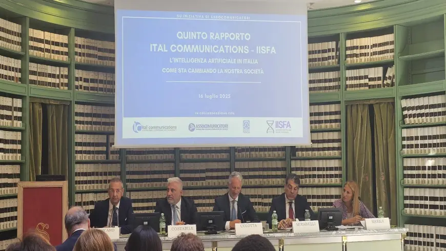 Quinto Rapporto Ital Communications-IISFA su Ai